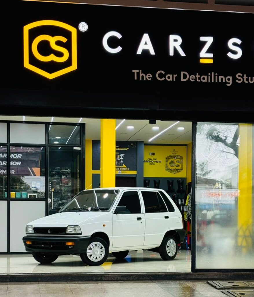 Maruti 800 in Carzspa Studio