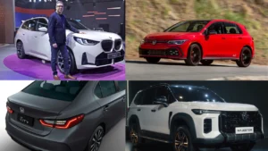 A collage of upcoming car models to be launched in India